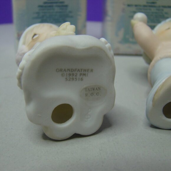 Precious Moments Lot of 3 Sugar Town 529516 528668 528064 grandfather puppies - Picture 9 of 11